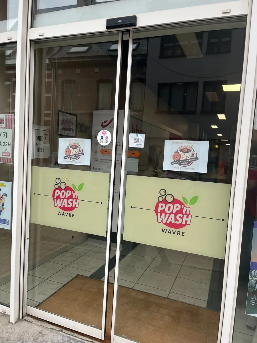 Entrée POP'n WASH Wavre